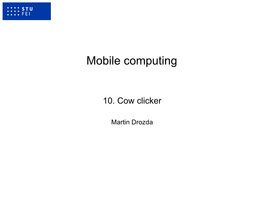 Mobile Computing