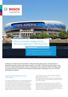 190717 VTB Arena Customerstory PDF.Indd