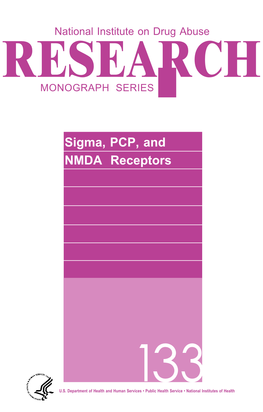 Sigma, PCP, and NMDA Receptors