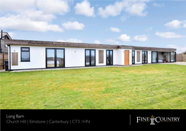 Long Barn Church Hill | Elmstone | Canterbury | CT3 1HN