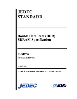 Jedec Standard