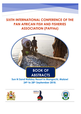Sixth International Conference of the Pan African Fish and Fisheries