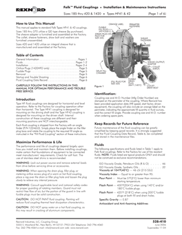 How to Use This Manual Table of Contents Introduction