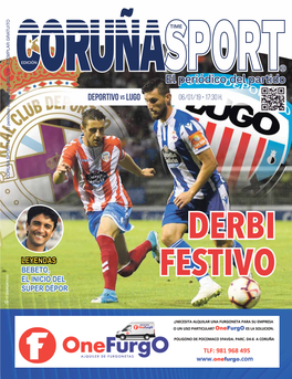 Deportivo Vs Lugo 06/01/19 • 17:30 H