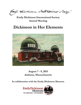 Dickinson in Her Elements