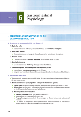 Gastrointestinal Physiology 191