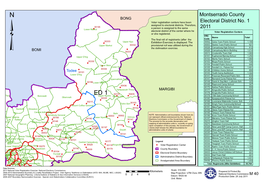 Electoral District No. 1 2011 Montserrado County