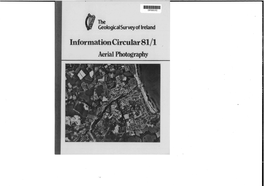 Geological Survey of Ireland Information Circular 81/1