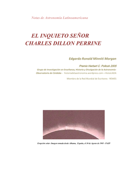 El Inquieto Señor Charles Dillon Perrine