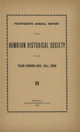 Hawaiian Historical Society