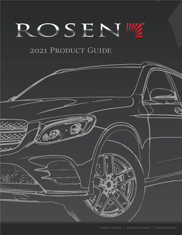 2021 Rosen In-Vehicle Entertainment Catalog