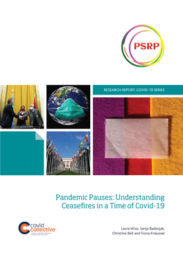 Understanding Ceasefires in a Time of Covid-19