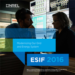 ESIF 2016: Modernizing Our Grid and Energy System