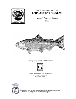 SALMON and TROUT ENHANCEMENT PROGRAM