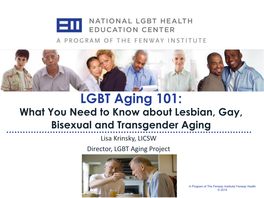 How Many LGBT Older Adults?