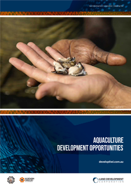 AQUACULTURE Development Opportunities