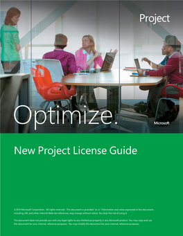 Project Server 2013 Licensing Guide