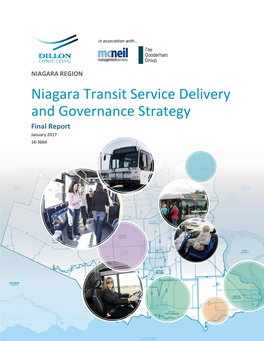 Niagara Transit Service Delivery and Governance Strategy Final Report January 2017 16-3664
