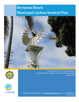 Hermosa Beach Municipal Carbon Neutral Plan