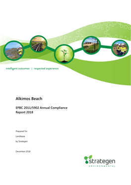 Download the 2018 EPBC 2011/5902 Annual