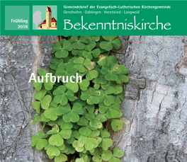 Aufbruch Ostern – Aufbruch Ins Leben