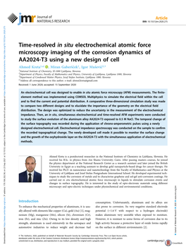 Time-Resolved in Situ Electrochemical Atomic Force Microscopy Imaging Of