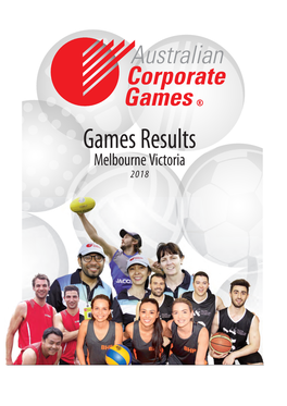 Australian Corporate Games 2018