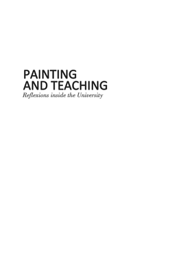 Painting-And-Teaching.Pdf