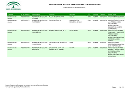 Residencias De Adultos Para Personas Con Discapacidad