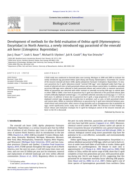 Biological Control 56 (2011) 170–174