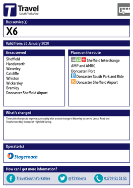 X6 Sheffield Valid from 26 JAN 2020.Pdf