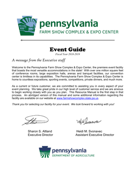 PA Farm Show Complex Event Guide.Pdf