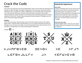 Crack the Code Extend the Experience: Content: John André