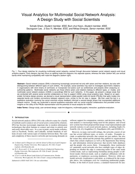 Visual Analytics for Multimodal Social Network Analysis: a Design Study with Social Scientists