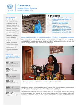 Cameroon Humanitarian Bulletin Issue N°18 | March 2021