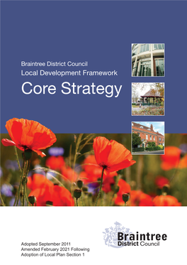 Braintree District Council Local Development Framework Core Strategy
