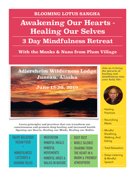 Brochure Alaska 2019 Mindfulness Retreat