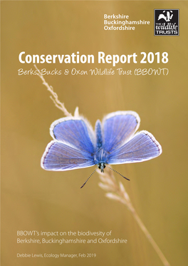 BBOWT Conservation Report 2018 for Web 0.Pdf