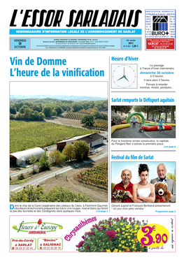 Vin De Domme L'heure De La Vinification