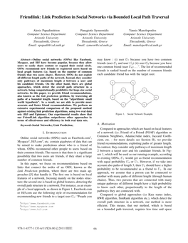 Link Prediction in Social Networks Via Bounded Local Path Traversal