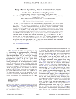 Decay Behaviors of Possible Λcc¯ States in Hadronic Molecule Pictures