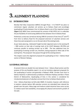 3.Alinment Planning