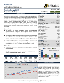 Nextera Energy (NEE)