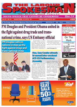 St. Kitts and Nevis’ Trade and Trans-National Crime