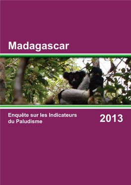 Madagascar Enquête Sur Les Indicateurs Du Paludisme 2013 [MIS17]