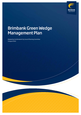 Brimbank Green Wedge Management Plan