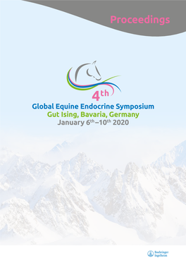 2020 Global Equine Endocrine Symposium