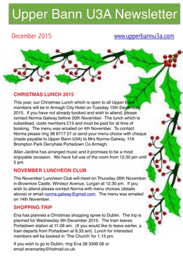 U3a-Newsletter-December-2015