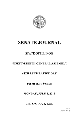 Senate Journal