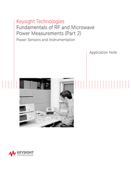 Fundamentals of RF and Microwave Power Measurements (Part 2) Power Sensors and Instrumentation